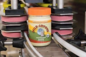 Platic Container Filled Branded