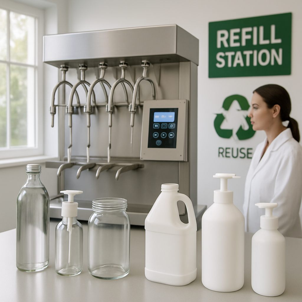 Choosing the Right Filler for Refill and Reuse Packaging Programs