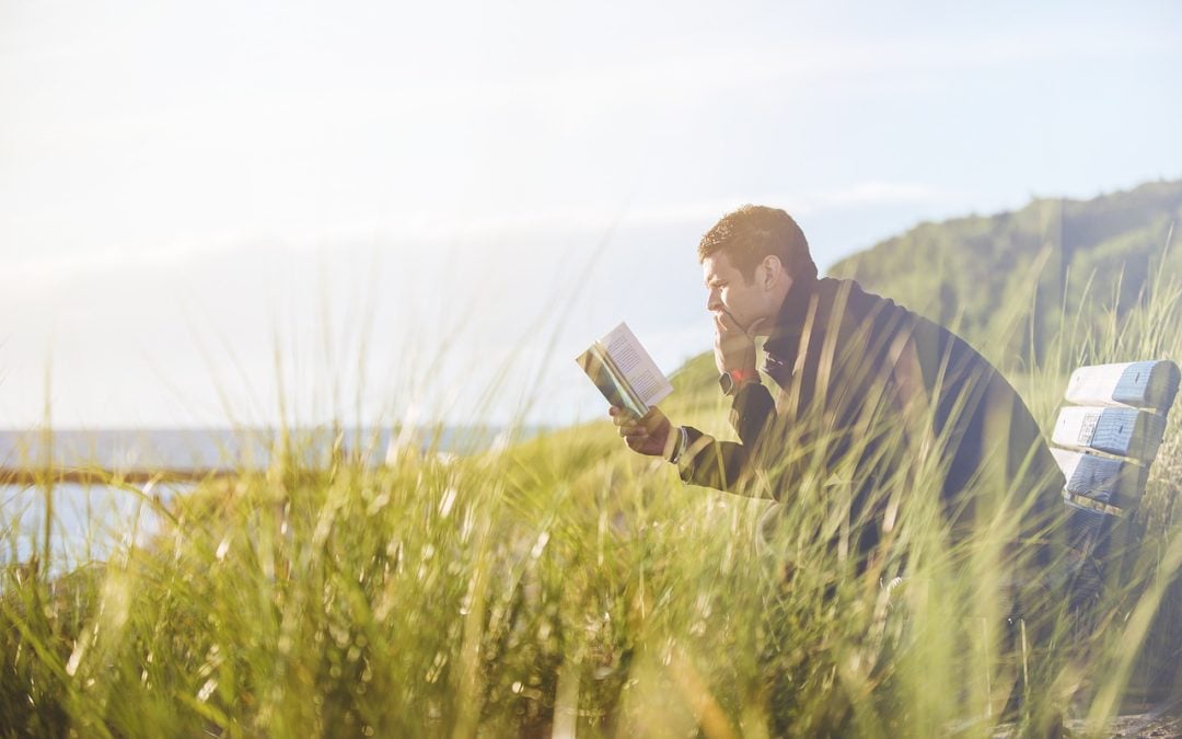 Man performing self-care