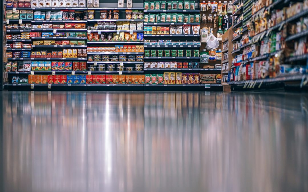 Store Idle with several products showing packaging